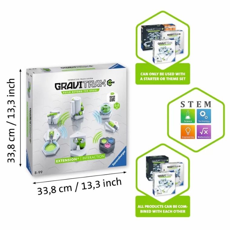 Ravensburger, GraviTrax Power, Interaction, zestaw uzupełniający
