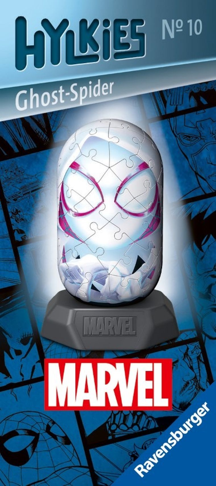 Ravensburger, Hylkies, Ghost Spider, puzzle 3D, 56 elementów