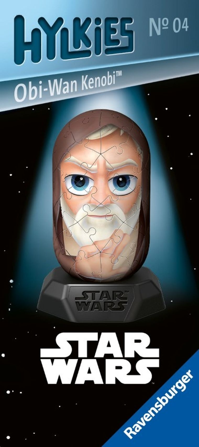Ravensburger, Hylkies, Obi-Wan Kenobi, puzzle 3D, 56 elementów
