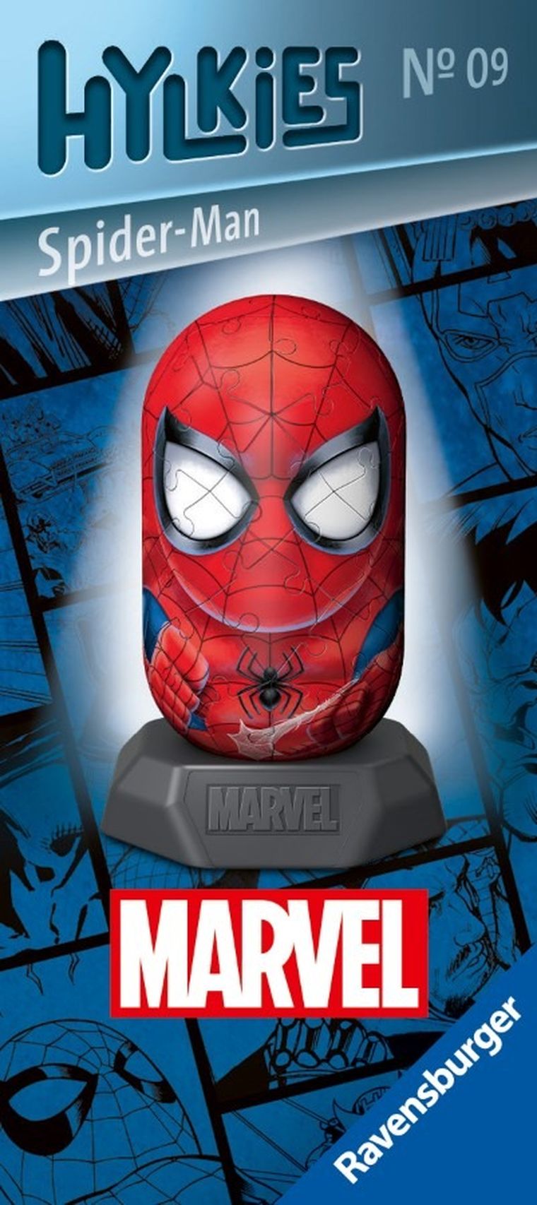 Ravensburger, Hylkies, Spider-Man, puzzle 3D, 56 elementów