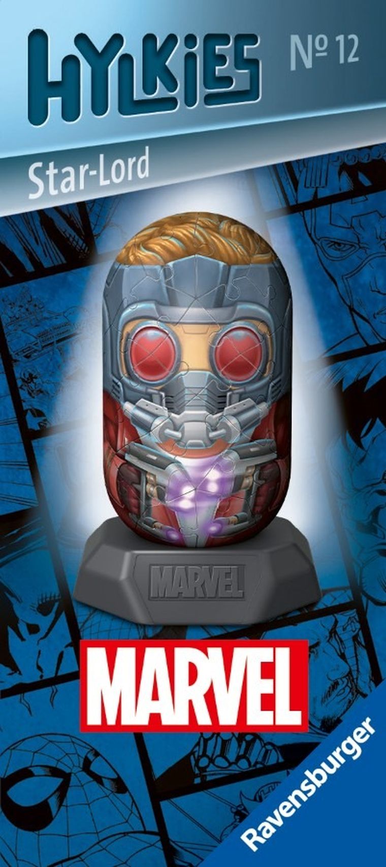 Ravensburger, Hylkies, Star-Lord, puzzle 3D, 56 elementów