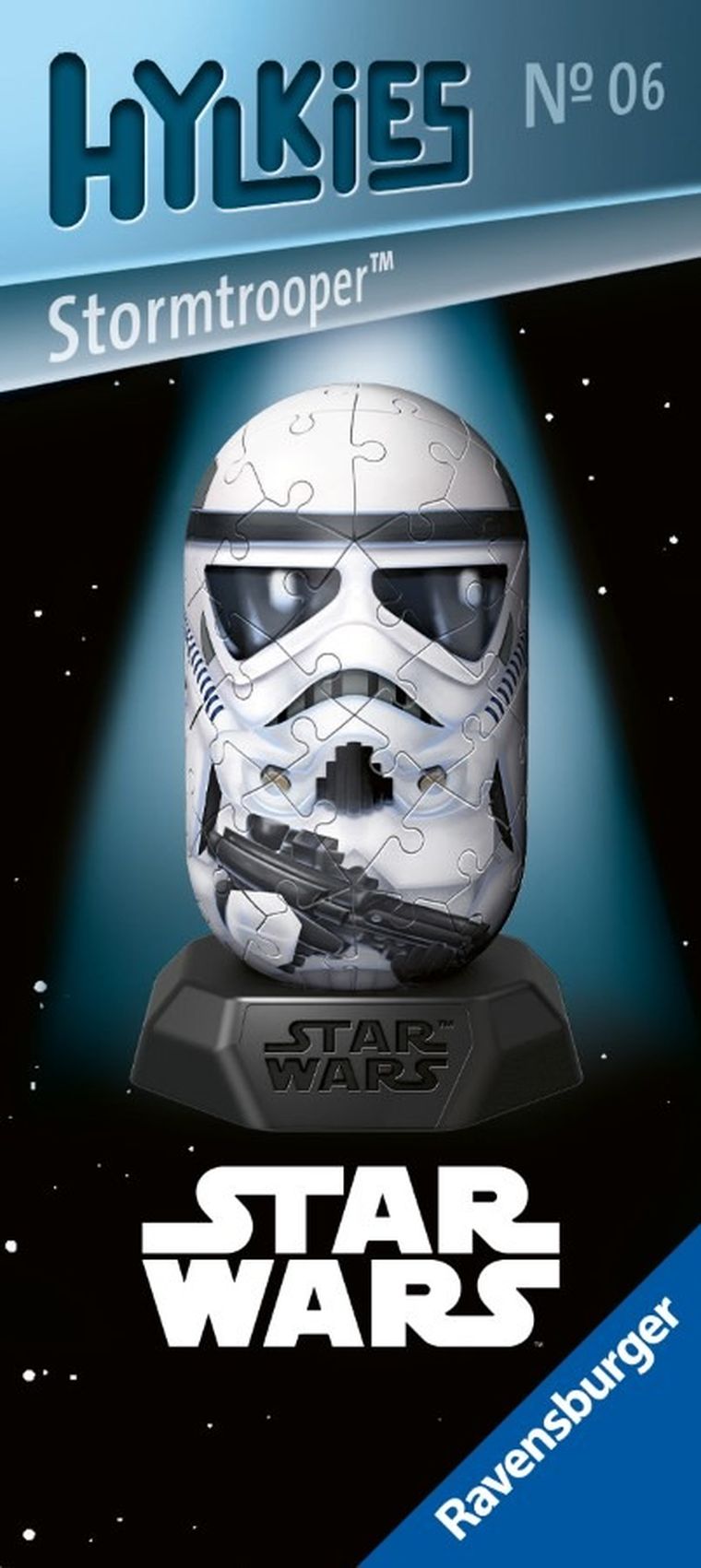 Ravensburger, Hylkies, Szturmowiec, puzzle 3D, 56 elementów