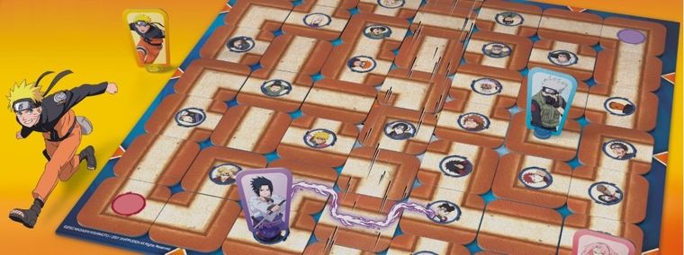 Ravensburger, Labyrinth Naruto, gra familijna