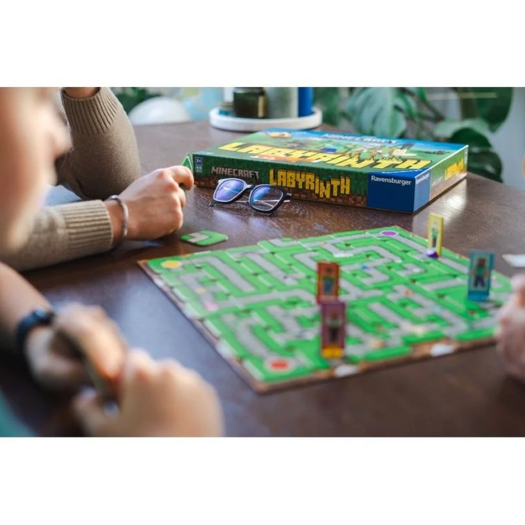 Ravensburger, Minecraft, Labyrinth, gra familijna