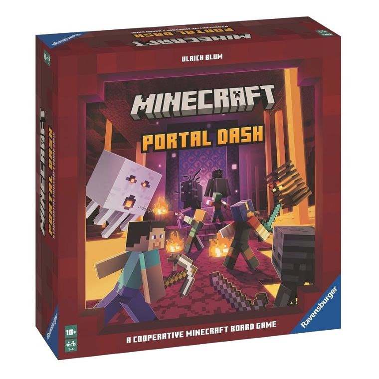 Ravensburger, Minecraft, Portal Dash, gra kooperacyjna