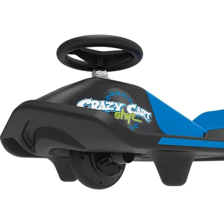 Razor, Crazy Cart Shift, pojazd na akumulator do driftu, blue lithium