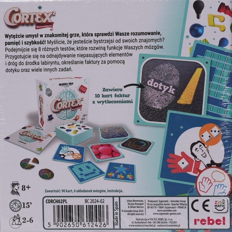 Rebel, Cortex 2, gra towarzyska z wyzwaniami