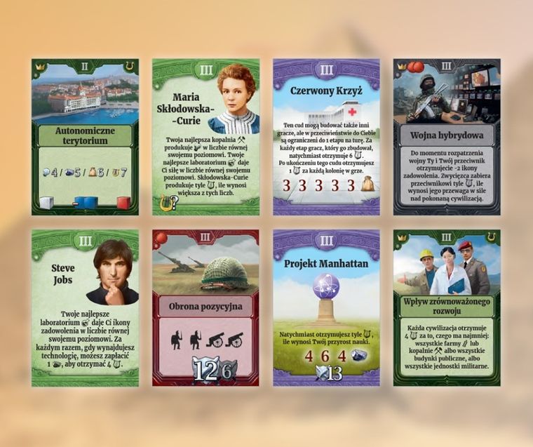 Rebel, Cywilizacja: Poprzez wieki - Cuda i liderzy, dodatek do gry