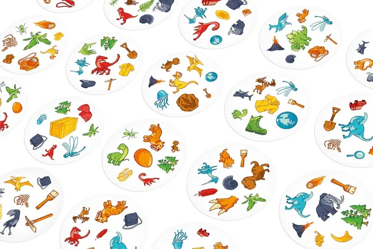 Rebel, Dobble, Dinozaury, gra familijna