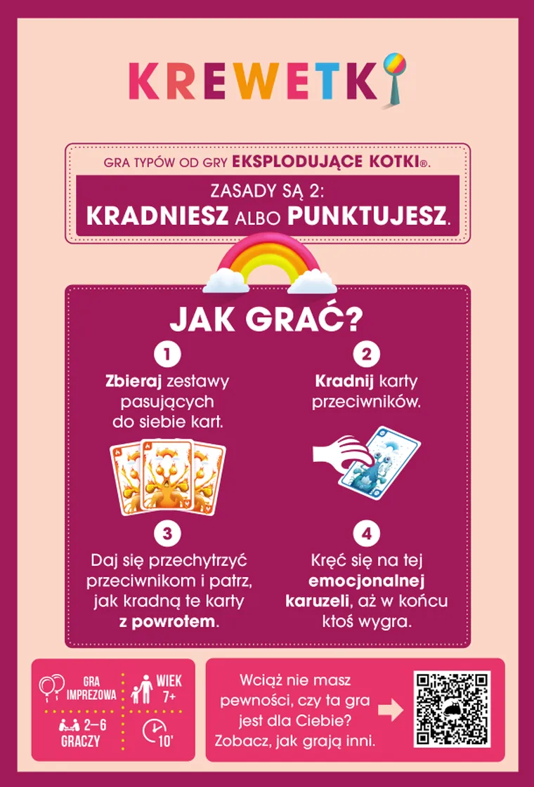 Rebel, Mordercze krewetki, gra karciana