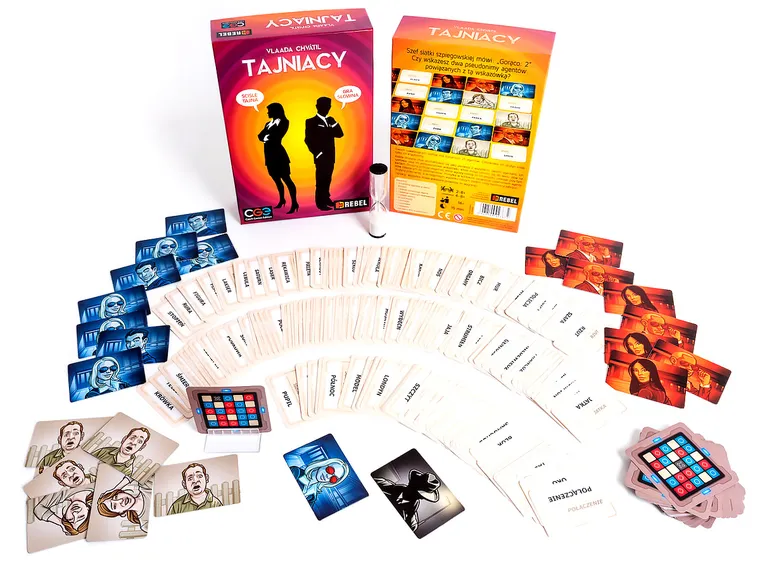 Rebel, Tajniacy, gra towarzyska