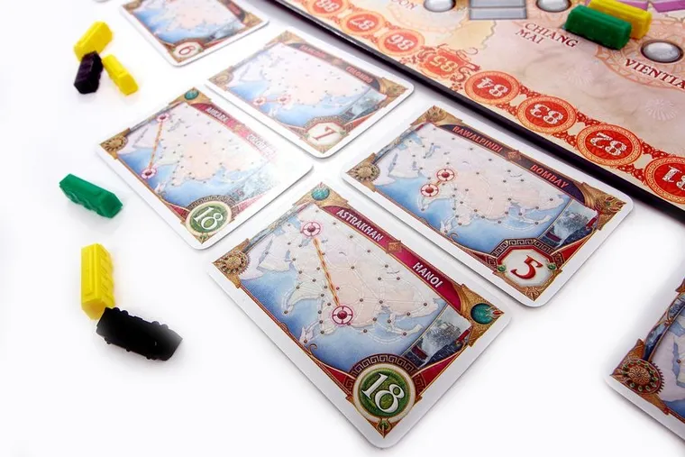 Rebel, Wsiąść do Pociągu: Azja, dodatek, gra familijna