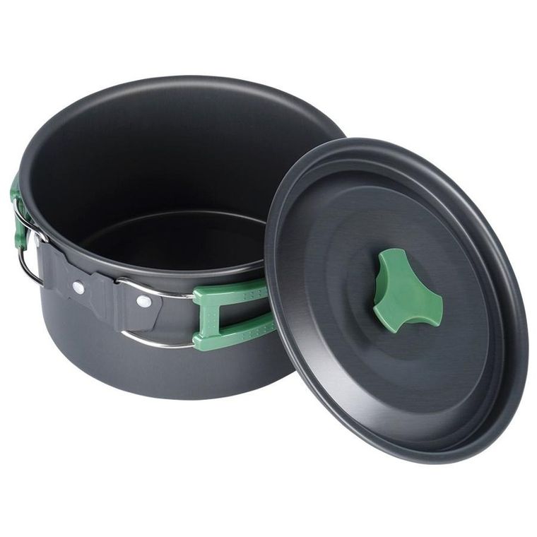 RedCliffs, naczynia turystyczne aluminiowe, 750 / 900 ml / 1.65 l, 3 elementy