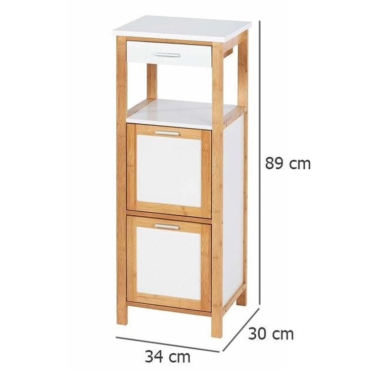 Regał dwupoziomowy z szufladką, Finja