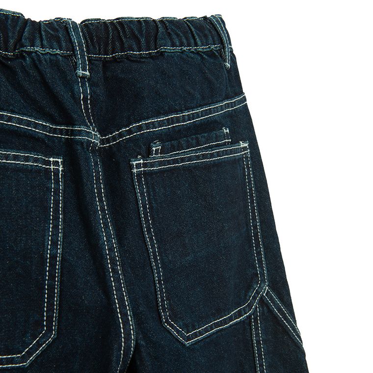 Regulowane jeansy z szeroką nogawką carpenter Cool Club