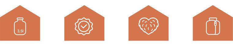 Repest, termofor gumowy w pokrowcu, 3,5l