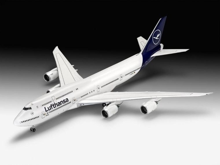 Revell, Boeing 747-8 Lufthansa nowy, model do sklejania
