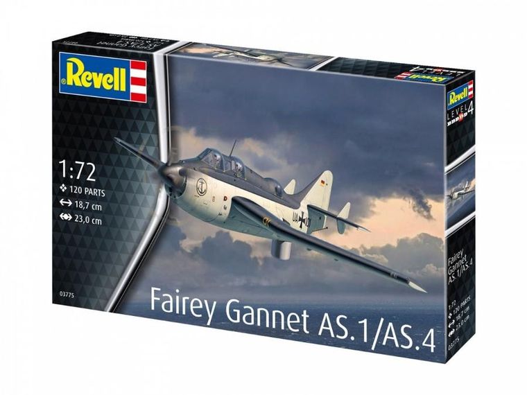 Revell, Revell Samoloty Fairey Gannet AS.1/AS.4, model do sklejania