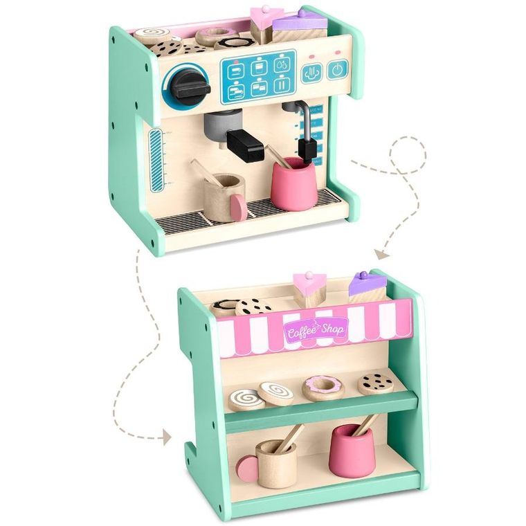 Ricokids, cukiernia z ekspresem do kawy, miętowa