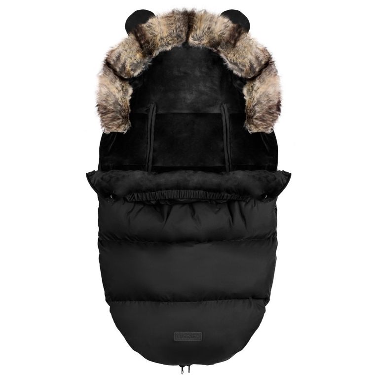 Ricokids, Elmi, śpiworek do wózka, 4w1, czarny