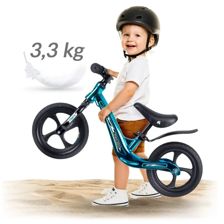 Ricokids, Funnu, rowerek biegowy dla dzieci, niebieski