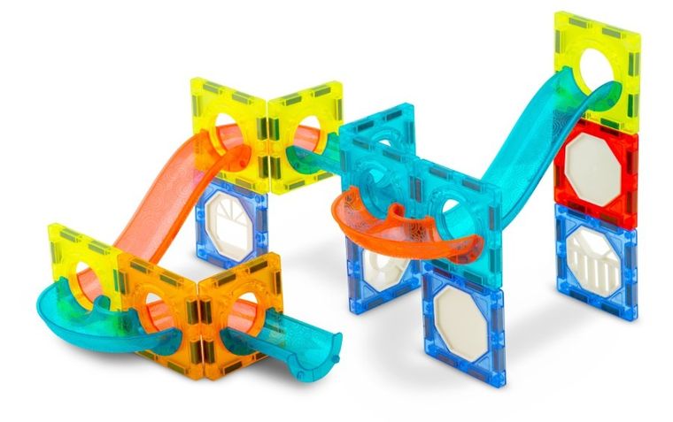 Ricokids, klocki magnetyczne z podświetleniem, 100 elementów