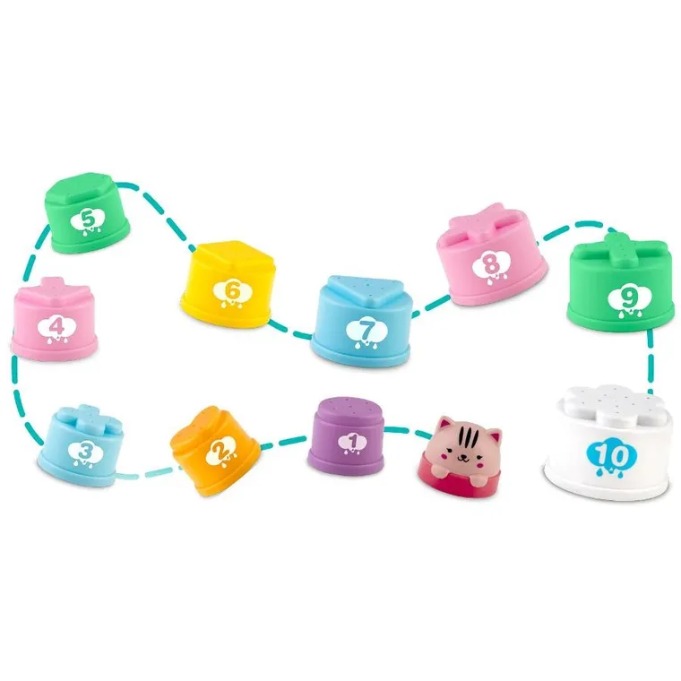 Ricokids, kubeczki do kąpieli, piramidka