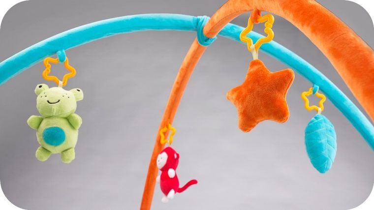 Ricokids, mata edukacyjna, interaktywna, Zwierzątka, kwadrat, 90-90-45 cm