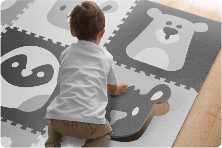 Ricokids, mata piankowa, puzzle, zwierzęta