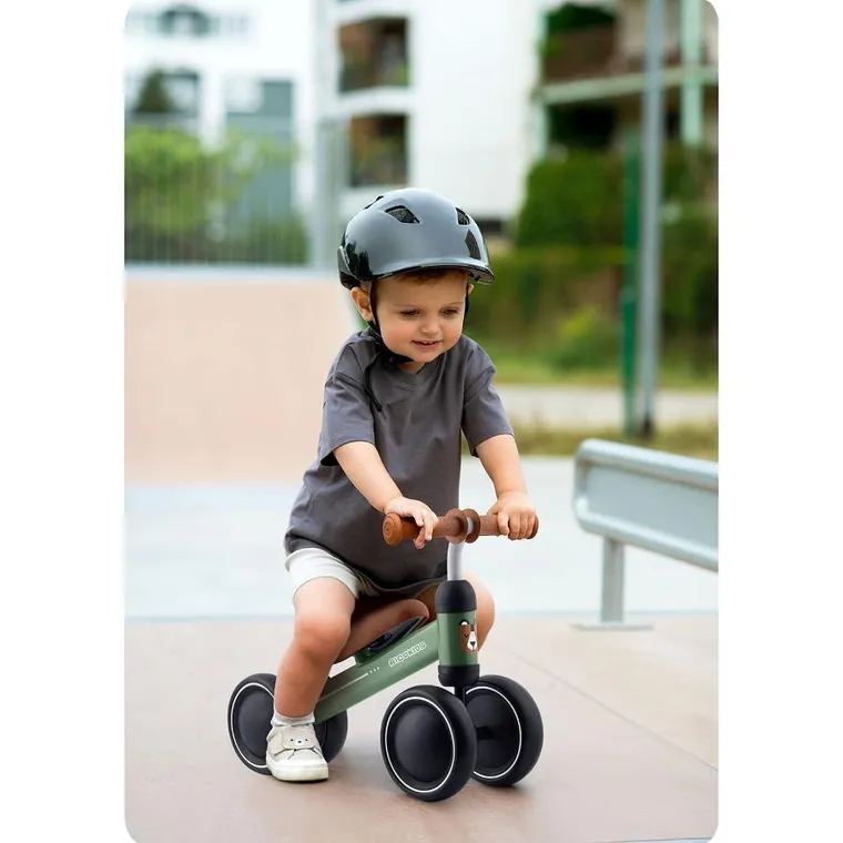 Ricokids, rowerek biegowy dla dzieci, trójkołowy, zielony