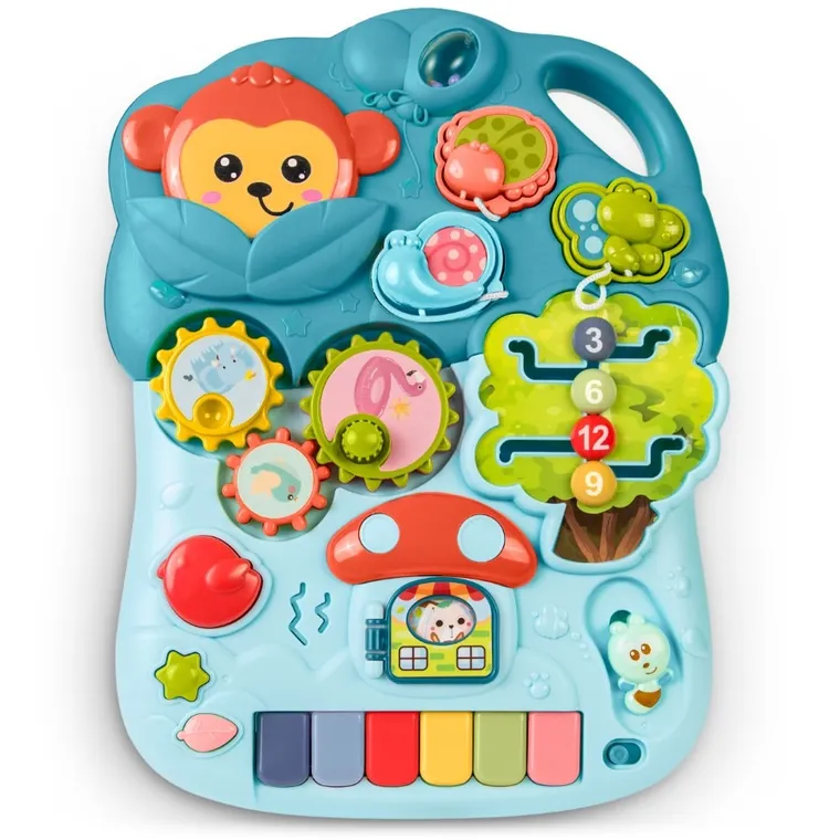 Ricokids, stolik edukacyjny 4w1, zielony