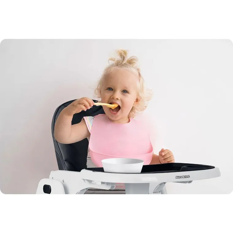 Ricokids, Tulo, krzesełko do karmienia, czarne