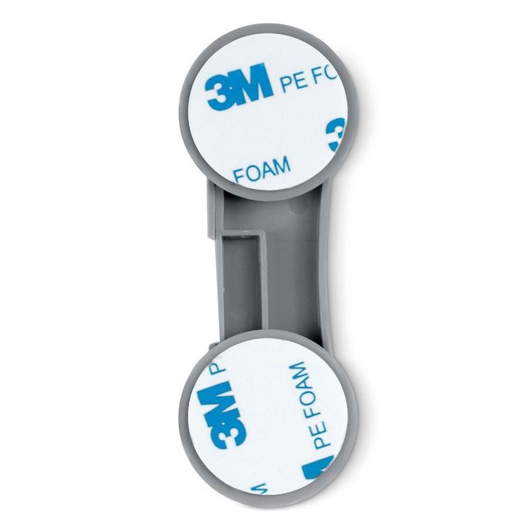 Ricokids, zabezpieczenie otwierania szafek, szare, 10 szt.