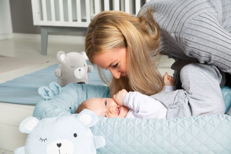 Roba, Benny, gniazdo niemowlęce, kokon, niebieski