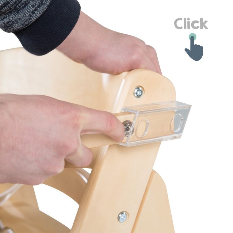 Roba, Sit Up Click & Fun, krzesełko do karmienia, beż