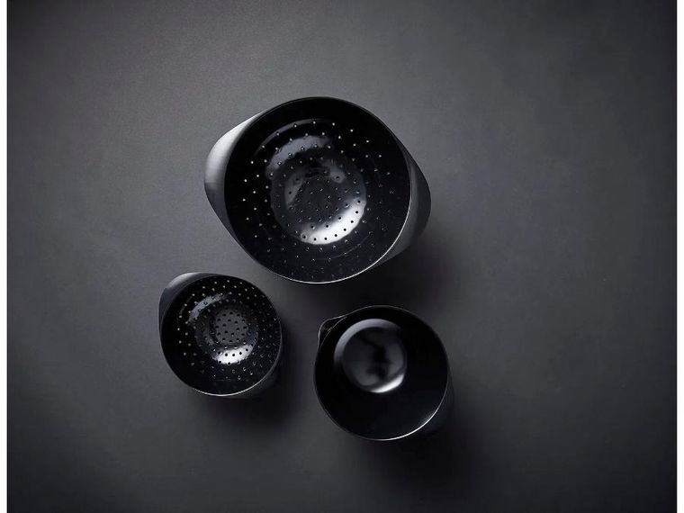 Rosti, Margrethe, durszlak, czarny, 4l, 23723