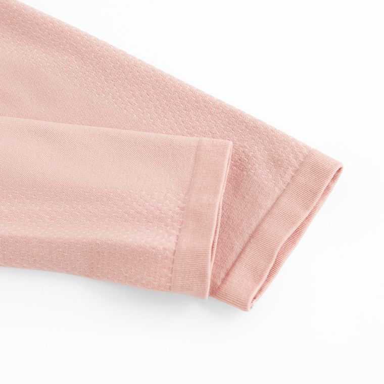 Różowe legginsy termoaktywne z domieszką wełny NOWEAR