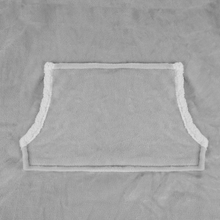 Ruhhy, bluza XXL, koc, szary