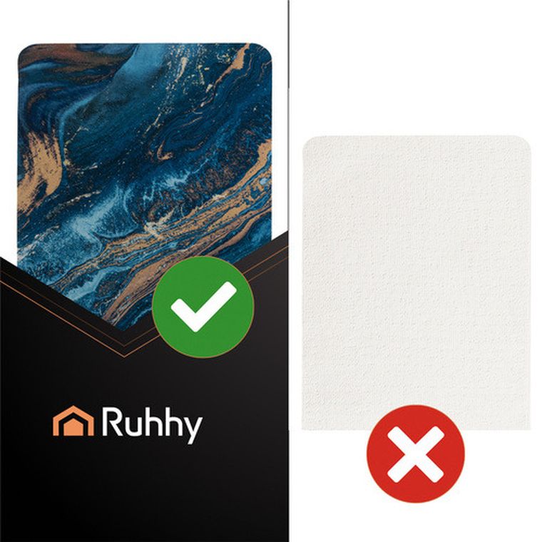 Ruhhy, dywanik łazienkowy, 60-40 cm