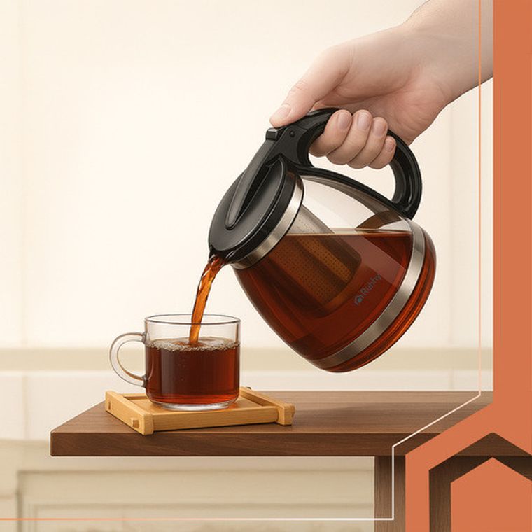 Ruhhy, dzbanek z zaparzaczem, 2l, 26066