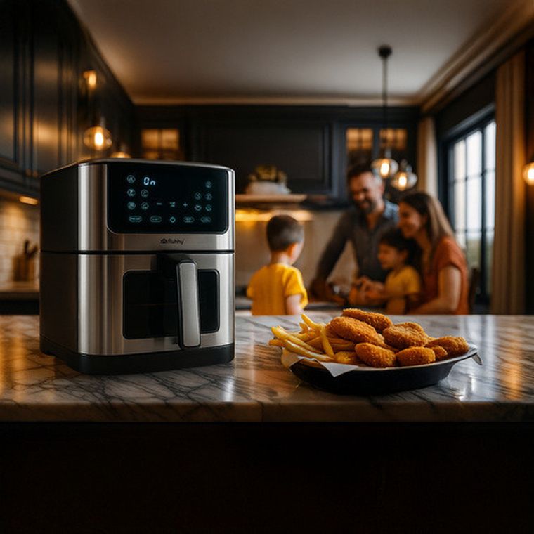 Ruhhy, frytkownica beztłuszczowa, airfryer, 8l