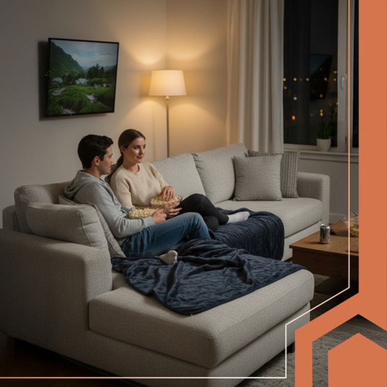 Ruhhy, koc elektryczny, 180-130 cm