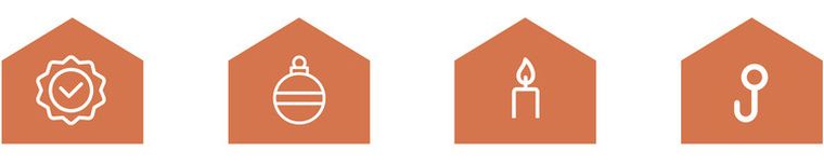 Ruhhy, Latarenka świąteczna LED, srebrna