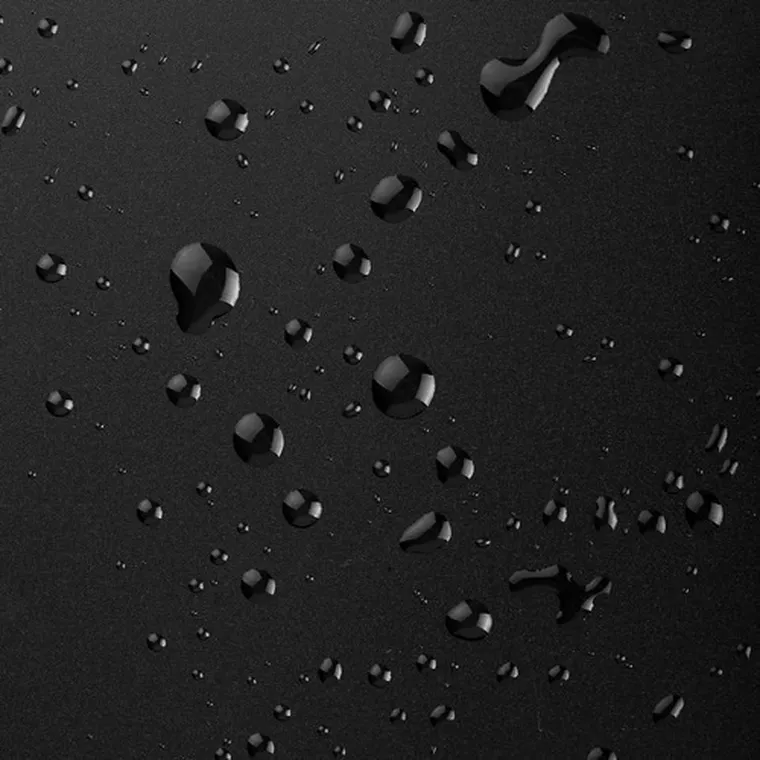 Ruhhy, mata ochronna pod krzesło, czarna, 100-140 cm