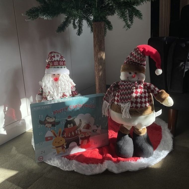 Ruhhy, mikołaj świąteczny, teleskopowy, 95 cm