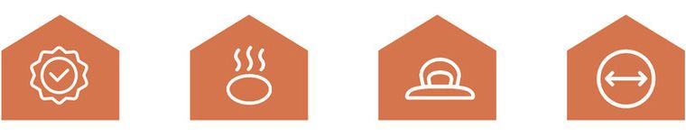 Ruhhy, pokrywka silikonowa, 3w1, 18/20/22 cm, 25563