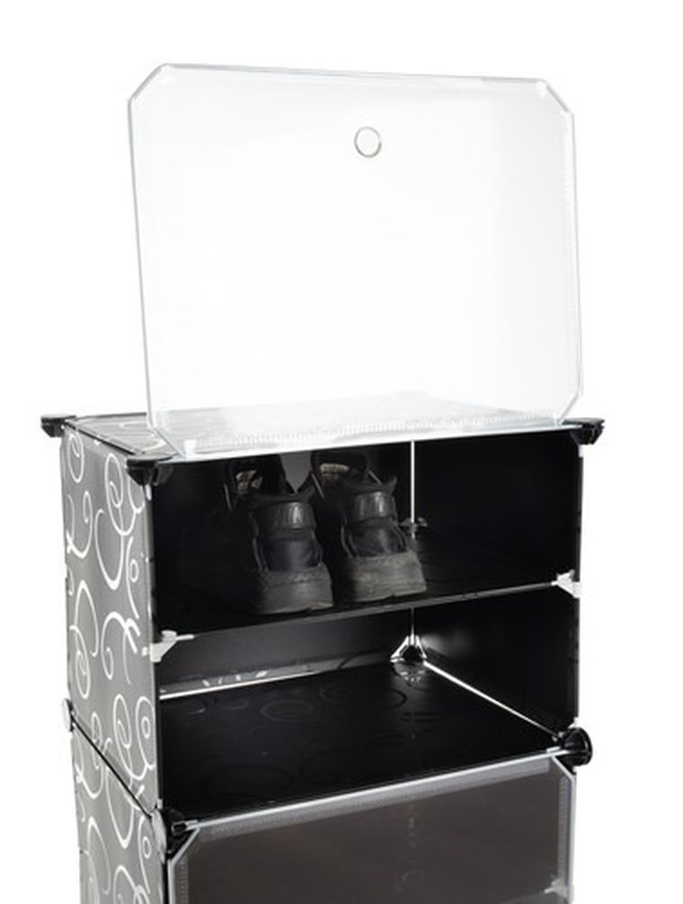 Ruhhy, regał modułowy na buty, 6 poziomów