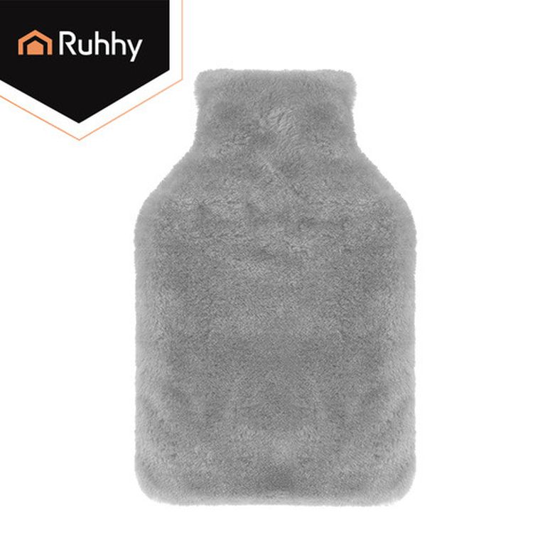 Ruhhy, termofor gumowy w pokrowcu, 1800 ml