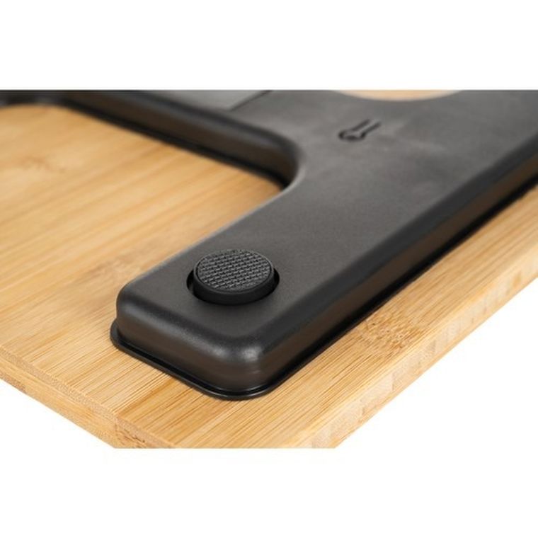 Ruhhy, waga łazienkowa LCD, drewniana