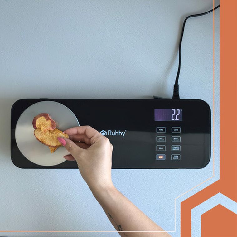 Ruhhy, zgrzewarka do folii z wagą